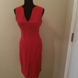 Red spanex dress